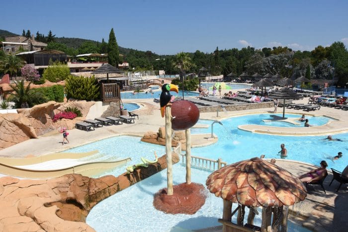 Camping Domaine de la Bergerie, en Roquebrune-sur-Argens, Francia