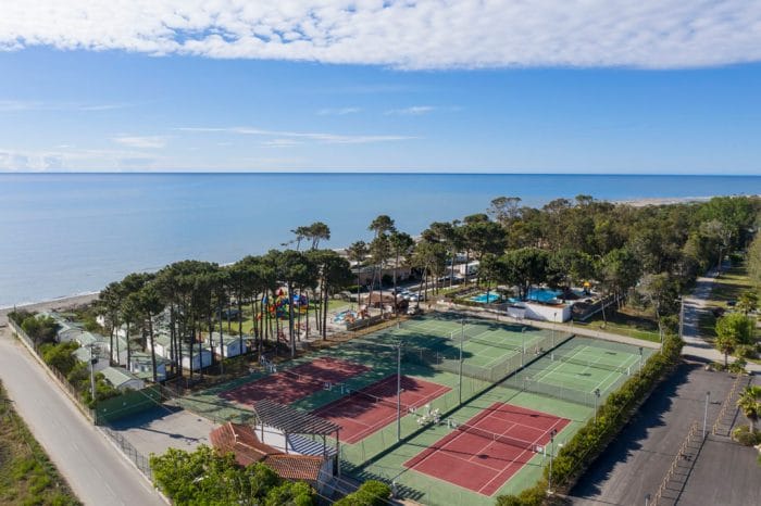 Camping Marina d'Aléria, en Aléria, Francia
