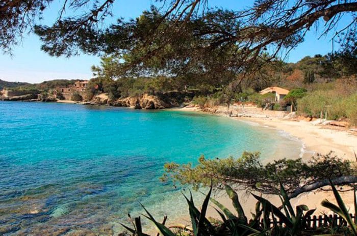 Camping La Presqu'île de Giens, en Hyères, Francia