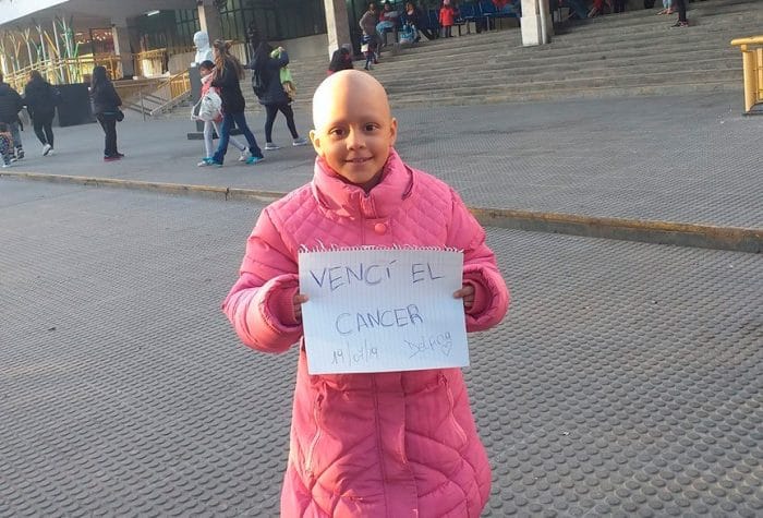 Delfina venci cancer