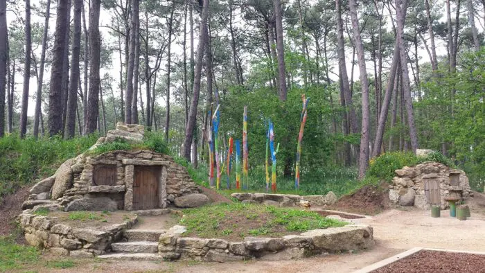 Parque La Aldea de los Grobits, en O Grove, Pontevedra