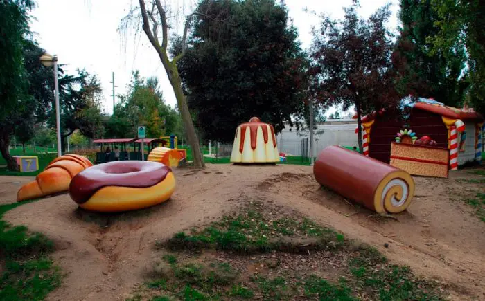 Parque Francesc Macià, en Malgrat de Mar, Barcelona