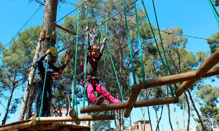 Parque Bosc Aventura, en Salou, Tarragona