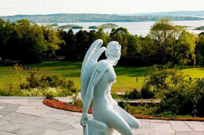 Parque de esculturas y monumentos Ekebergparken, en Oslo, Noruega