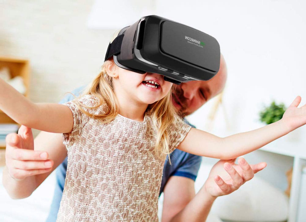 Gafas de realidad virtual para niños