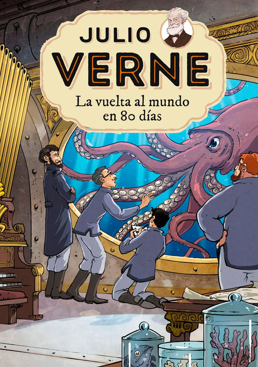 Libro La vuelta al mundo en 80 días, de Julio Verne