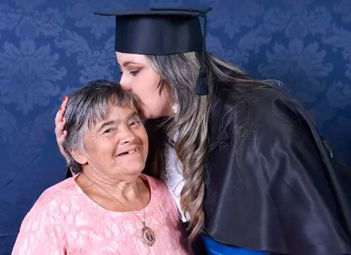 Una madre siempre es una madre y ella con Síndrome de Down, también lo es