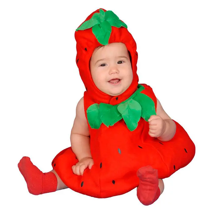 Disfraz bebé fresa