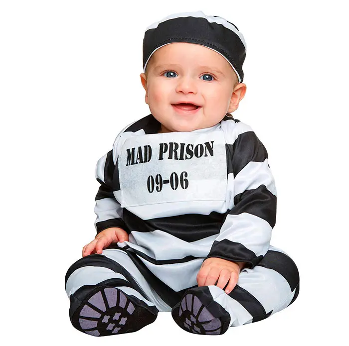 Disfraz bebé prisionero