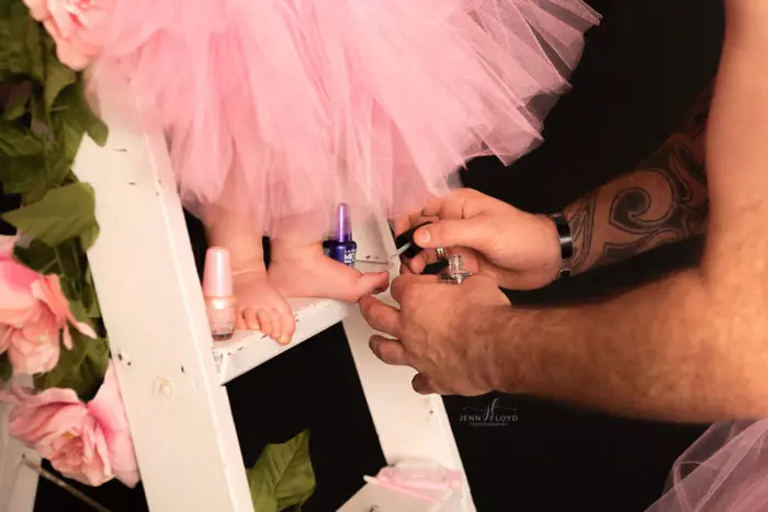 papa juega hija tutu 1