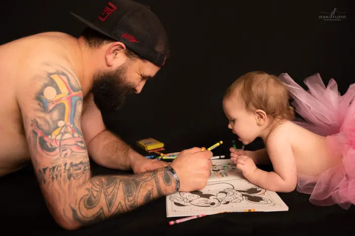 papa juega hija tutu 2
