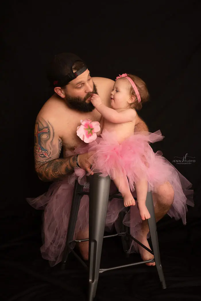 papa juega hija tutu 4