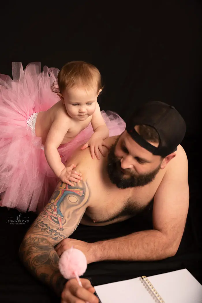 papa juega hija tutu 5