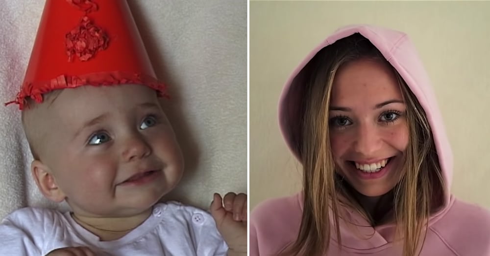 VÍDEO: Un padre graba a su hija durante 20 años y el resultado es genial