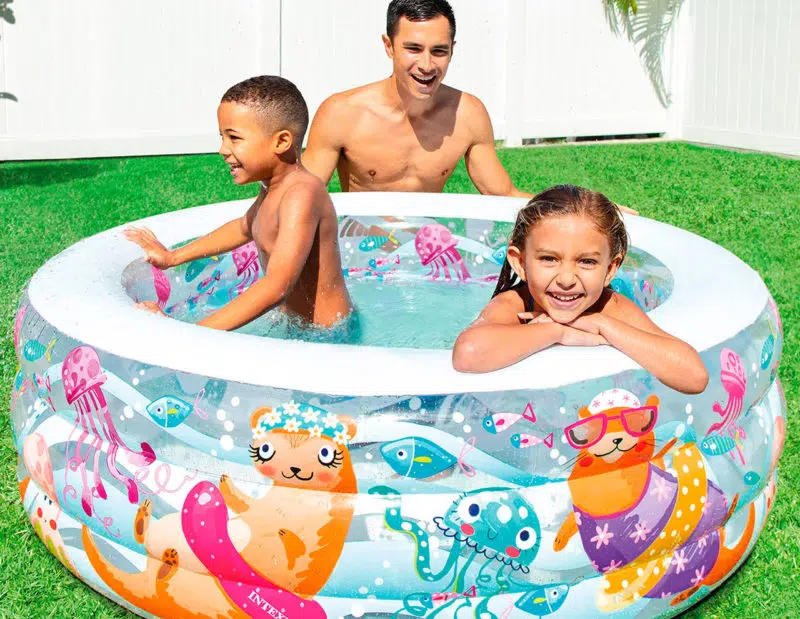 Piscina hinchable Acuario para niños