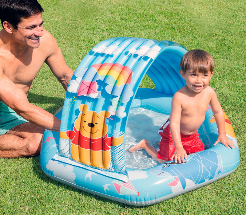 Piscina hinchable infantil Winnie the Pooh barata