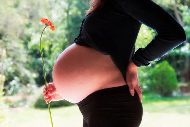 forma barriga embarazo