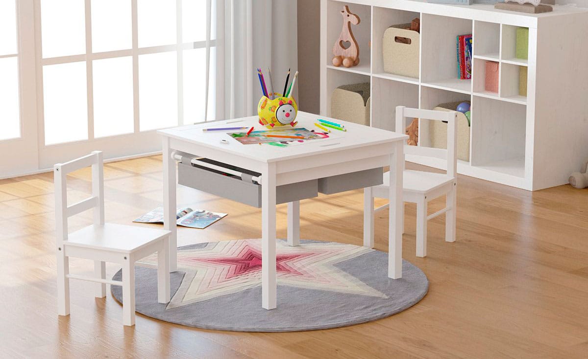 Dormitorio Cierto muestra Las mejores mesas y sillas infantiles para niños pequeños - Etapa Infantil