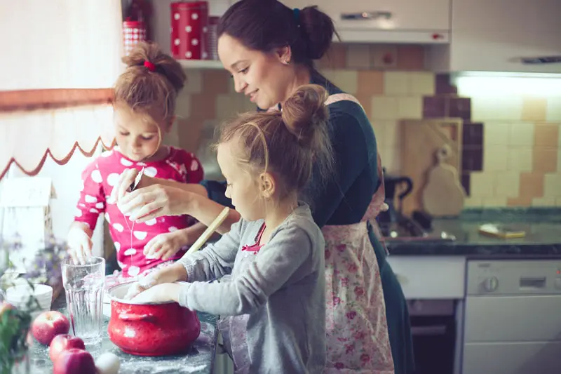 Reto cocinar niños