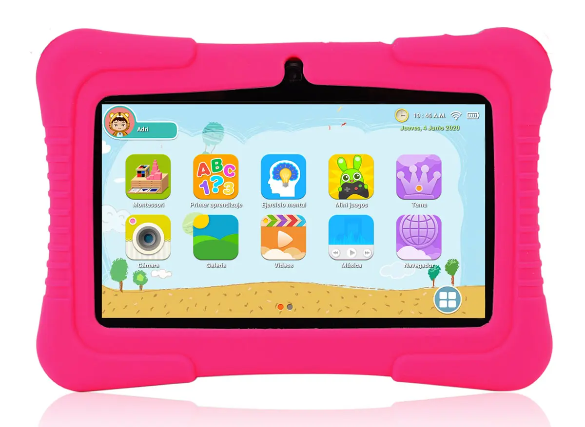 SaveFamily: Nueva tablet infantil con doble control parental y módulo Montessori