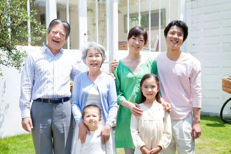 familia japonesa respeto