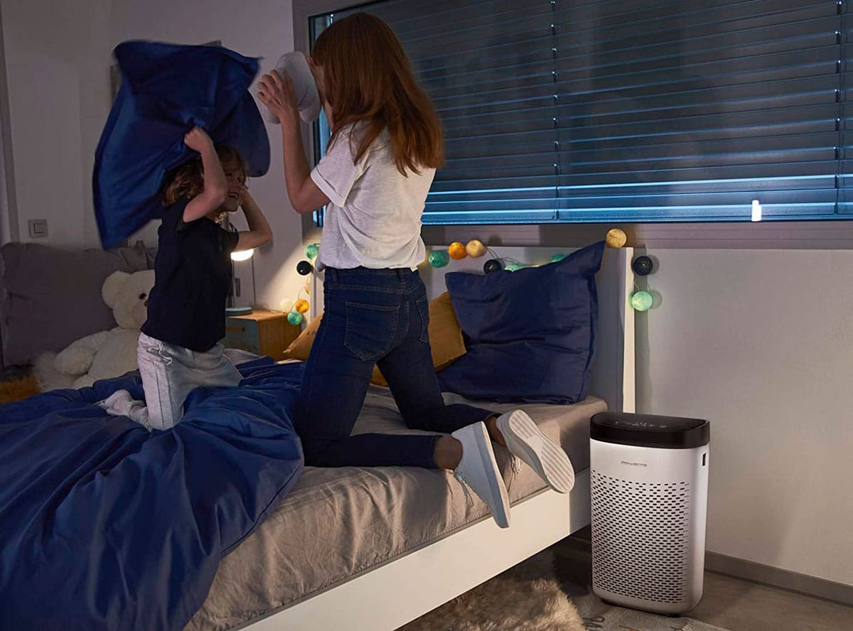 Weiming Respirador el/éctrico Reutilizable con Filtro HEPA purificador de Aire Personal port/átil 3 Modos de Velocidad del Ventilador para alergia al Polen antipoluci/ón de Polvo PM2.5,Accessories 1
