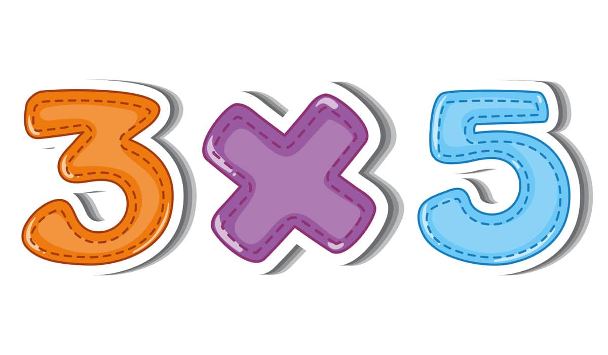 Aprender la tabla de multiplicación del 3 Babys Blogger