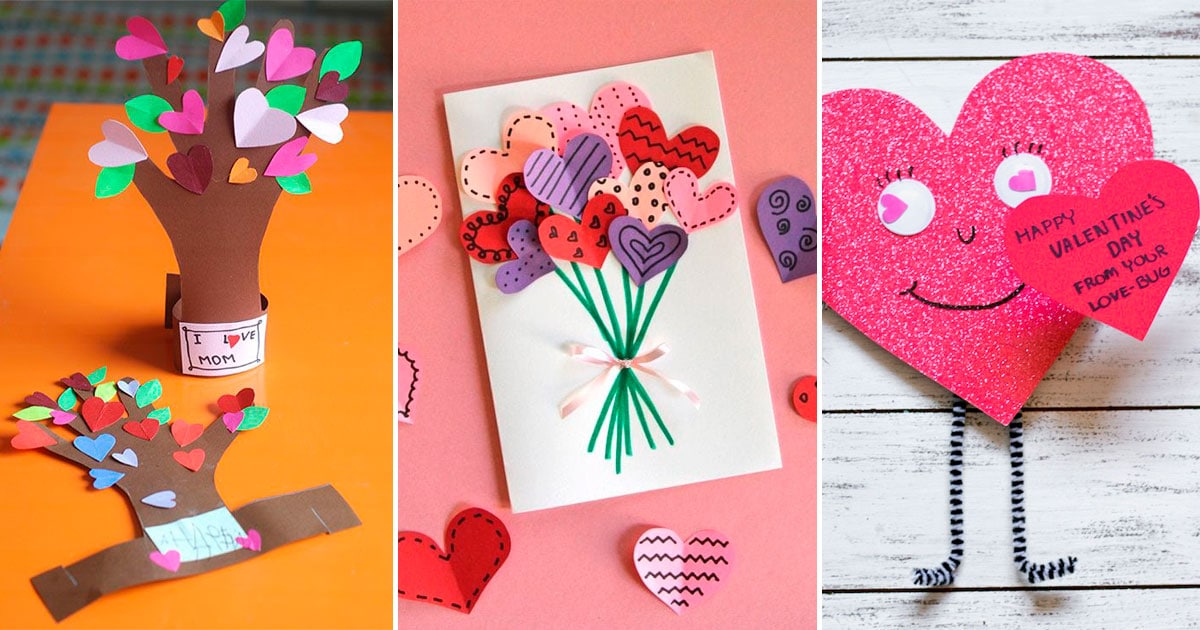 5 manualidades de San Valentín para hacer con niños - Etapa Infantil 5 manualidades de San Valentín para hacer con niños - Etapa Infantil