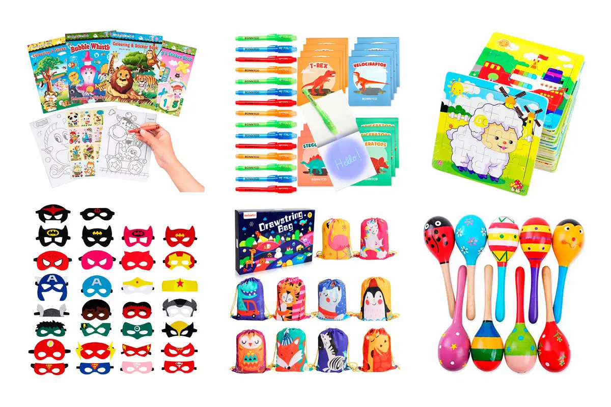 Pack divertido y económico para regalar en cumpleaños infantiles