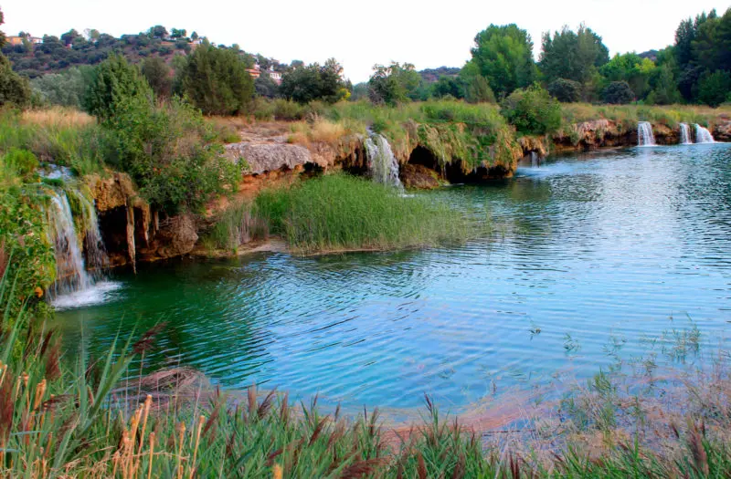 Lagunas de Ruidera Saltos de agua