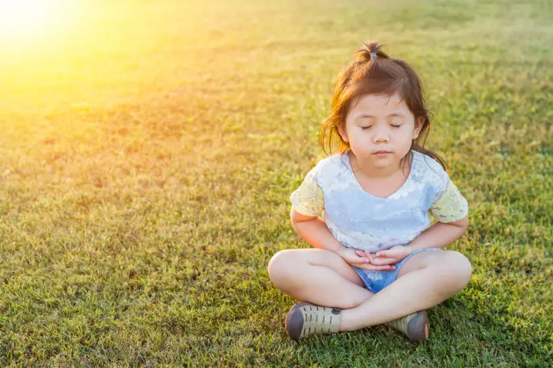 meditar niños