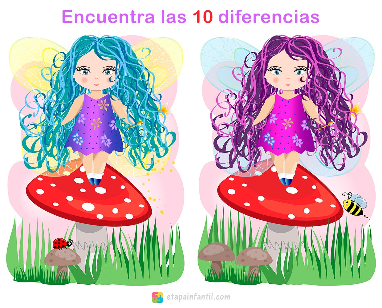 Encuentra las diferencias, un juego para estimular el desarrollo infantil - Etapa Infantil Encuentra las diferencias, un juego para estimular el desarrollo infantil - Etapa Infantil