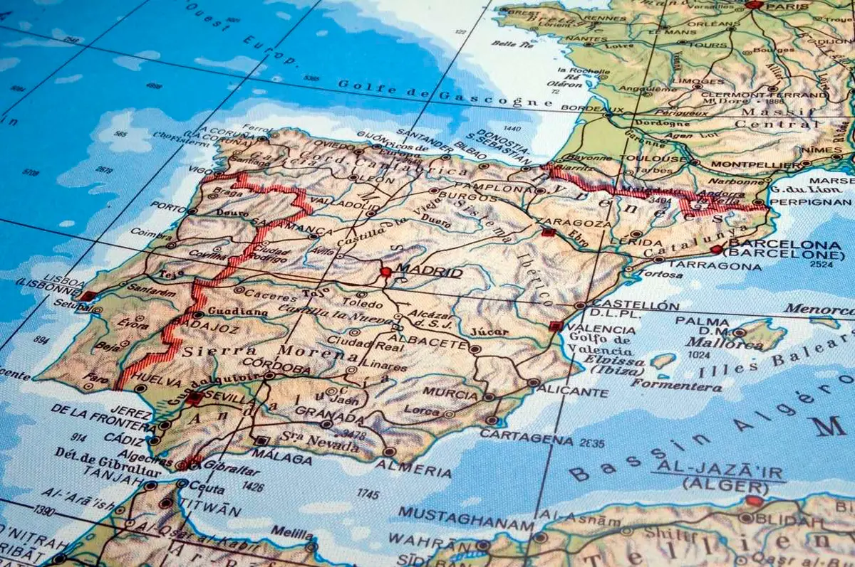Los 7 mejores mapas de España para imprimir