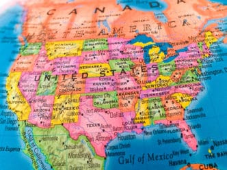 Mapa de Estados Unidos