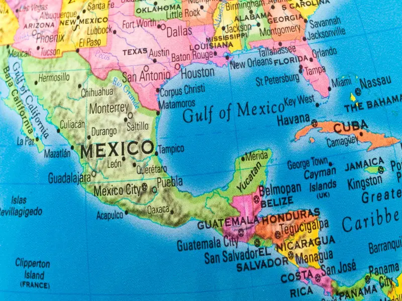  Los   mejores mapas de México para imprimir