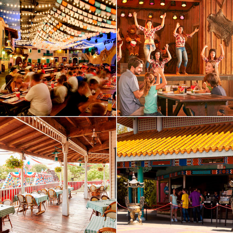 Restaurantes temáticos Port Aventura