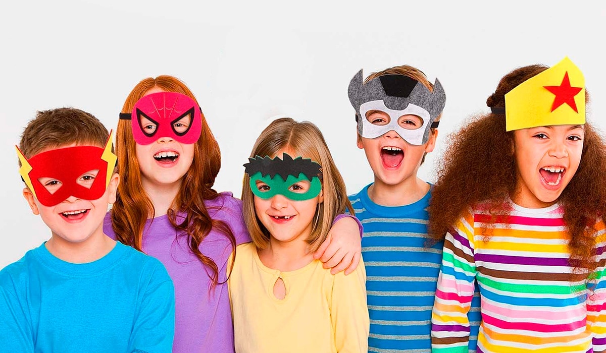 Derribar logo Adaptado Máscaras pensadas para que los niños se diviertan - Etapa Infantil