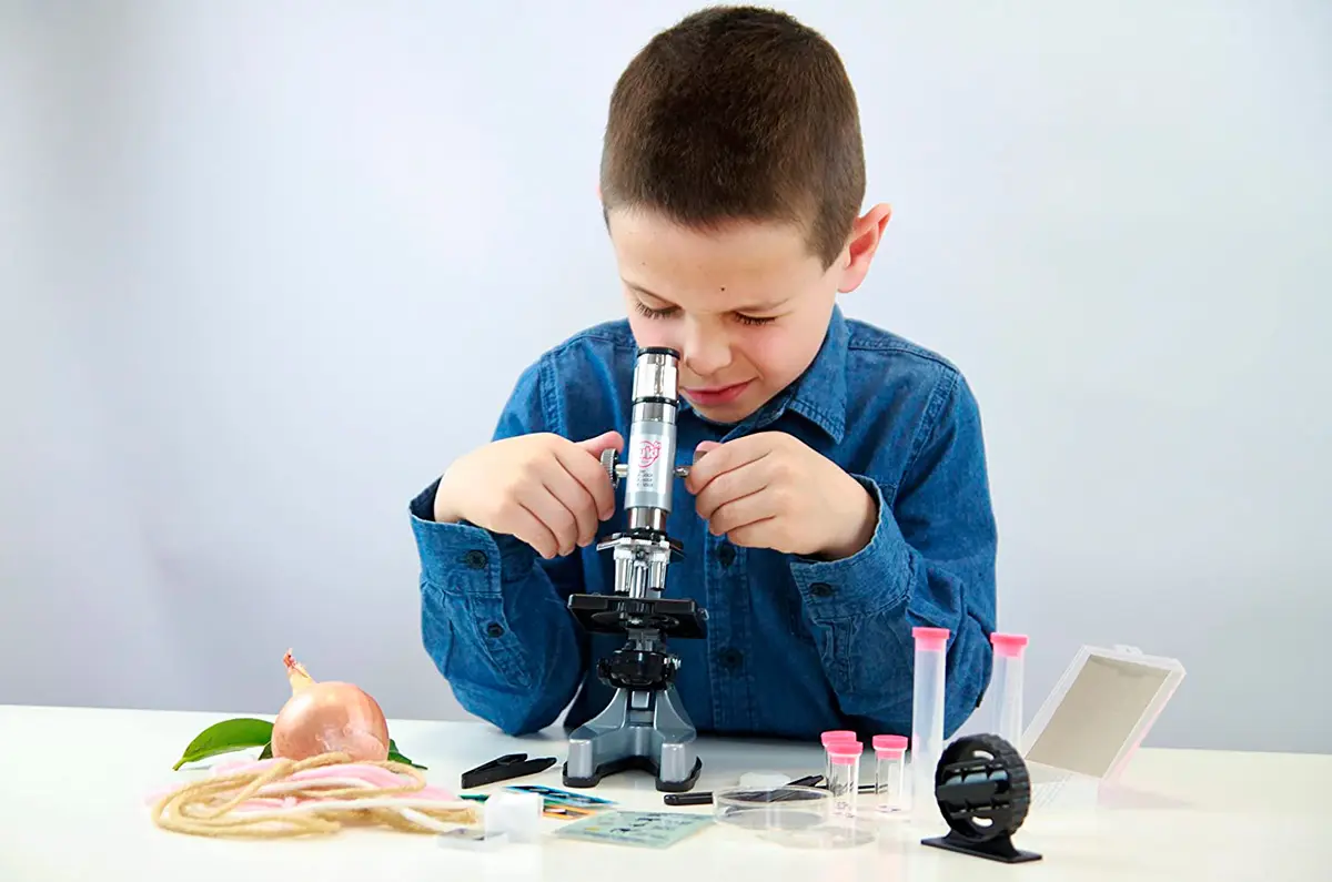 Microscopio para niños