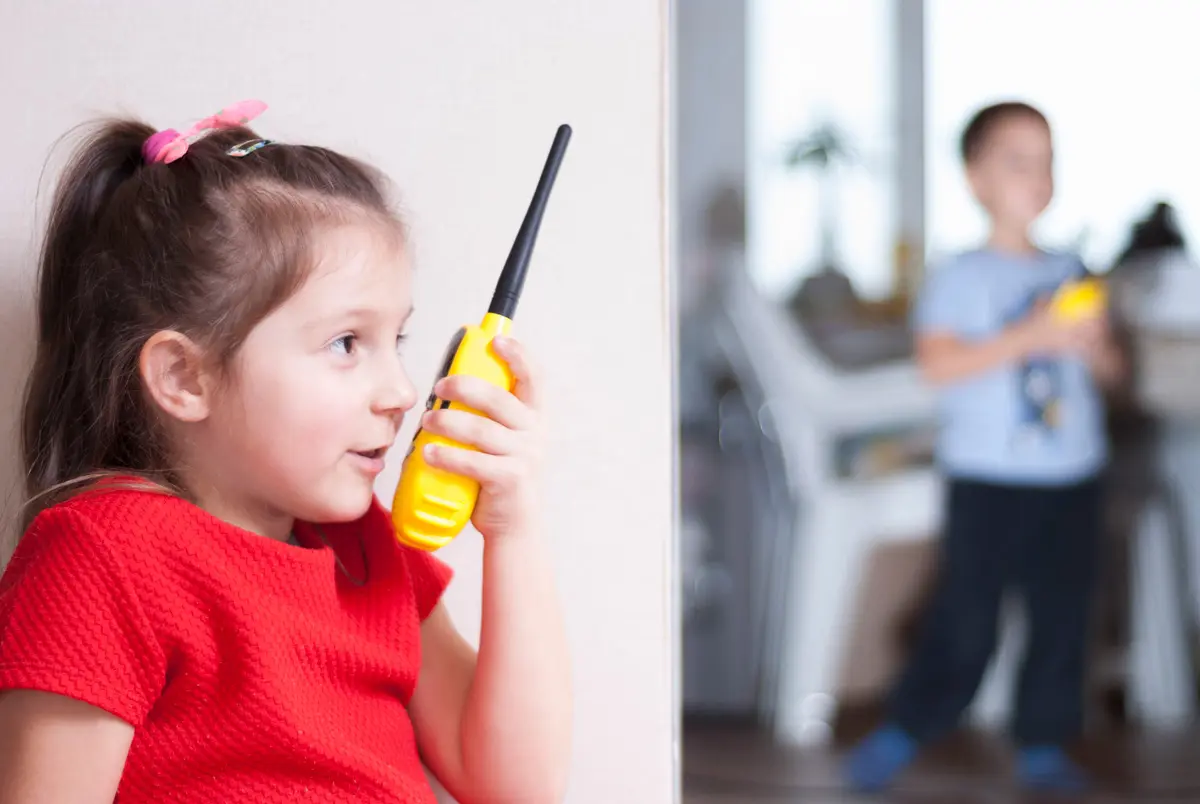 walkie talkie niños