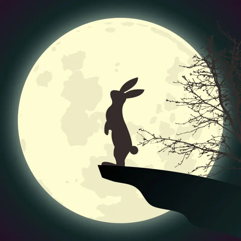 Cuento El conejo en la Luna