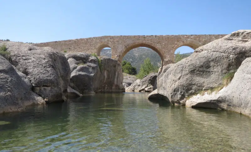 Río Bergantes, en Teruel