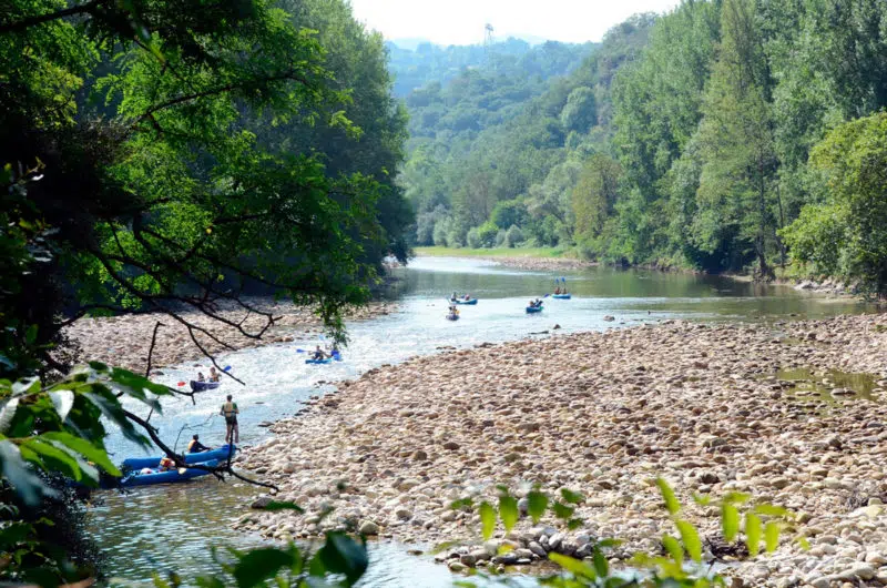 Río Sella, en Asturias