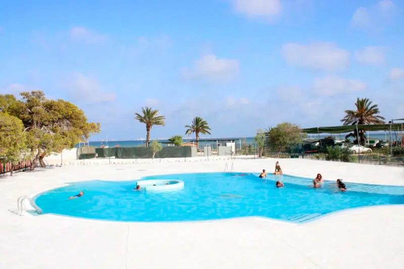 Camping Mar Menor, en San Javier, Murcia