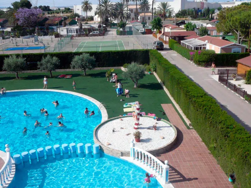 Camping San Javier, en San Javier, Murcia