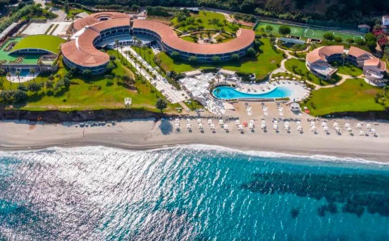 Hotel Capovaticano Resort Thalasso Spa, en Capo Vaticano, Calabria, Italia