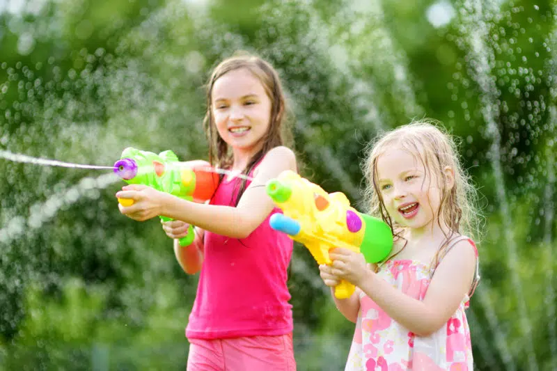 Juegos pistolas de agua