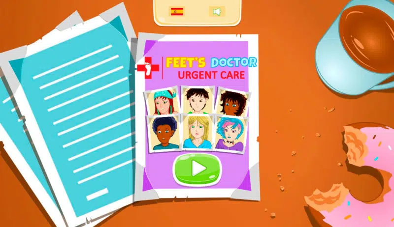 Juego FRIV Feet's Doctor: Urgency Care