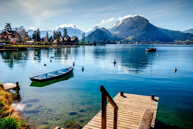 Annecy con niños, en Francia