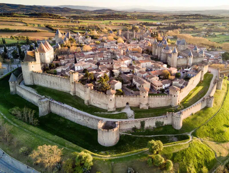 Carcassonne con niños, en Francia