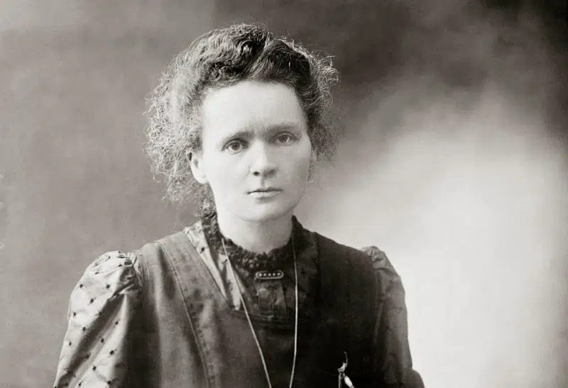 Mujer importante Marie Curie